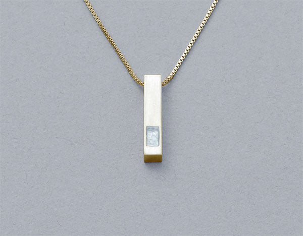 遺骨密封ペンダント(樹脂密封タイプ) SP-437 ゴールド 完全防水