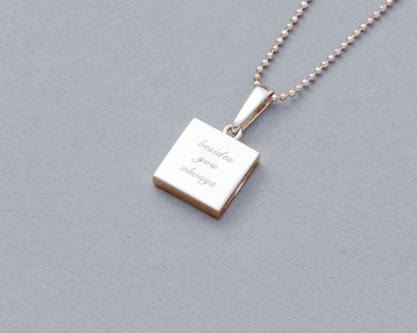 遺骨密封ペンダント(樹脂密封タイプ)SP439 ピンクゴールド(刻印可能) 完全防水