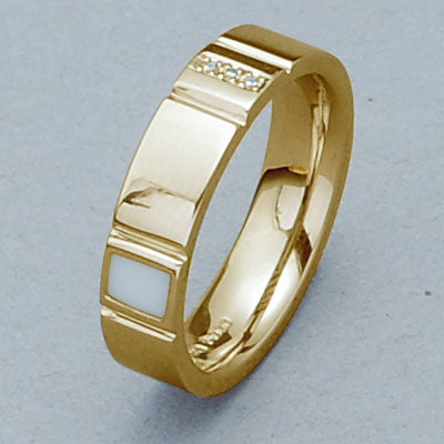 遺骨密封リング(樹脂密封タイプ)SR305 ゴールドリング 完全防水