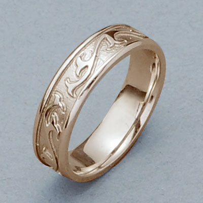 遺骨密封リング(樹脂密封タイプ) クラシックラインリングSR-311 ピンクゴールド 完全防水