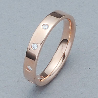 遺骨密封リング(樹脂密封タイプ) SR312 ピンクゴールド 完全防水