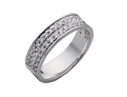 遺骨密封リング(樹脂密封タイプ) クラシックラインリングSR-322 プラチナリング 完全防水