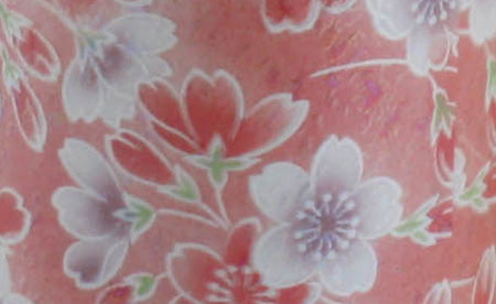 ミニ骨壷 桜散らし 大 雅桃