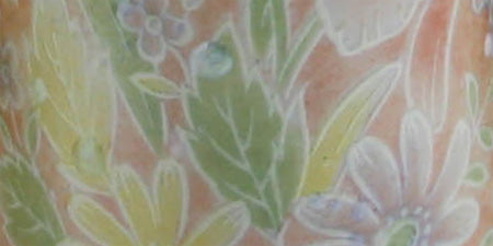 ミニ骨壷 ハイビスカス