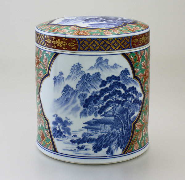 骨壷 永遠の壷 鳳凰山水 6寸