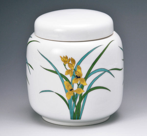 骨壷 有田焼晴陽窯 清蘭紋 5寸/6寸