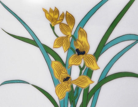 骨壷 有田焼晴陽窯 清蘭紋 5寸/6寸