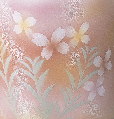 骨壷 九谷焼 華 4寸