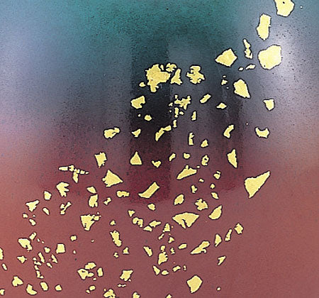 骨壷 九谷焼 金彩 7寸