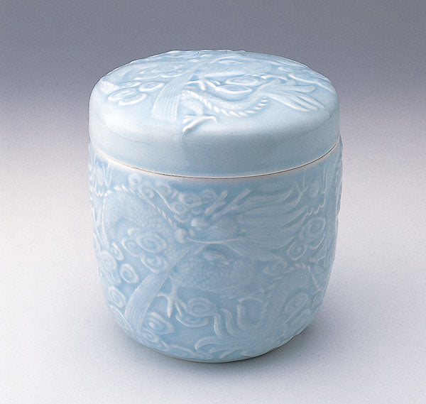 骨壷 青磁 青磁昇龍 5寸/6寸/7寸