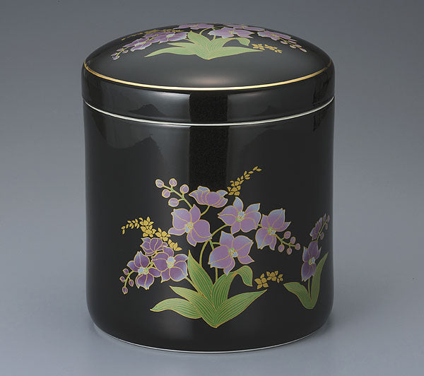 骨壷 黒胡蝶蘭 4寸