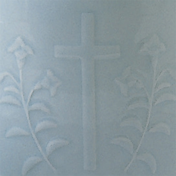 ミニ骨壷 青磁キリスト エンジェル 2.3寸