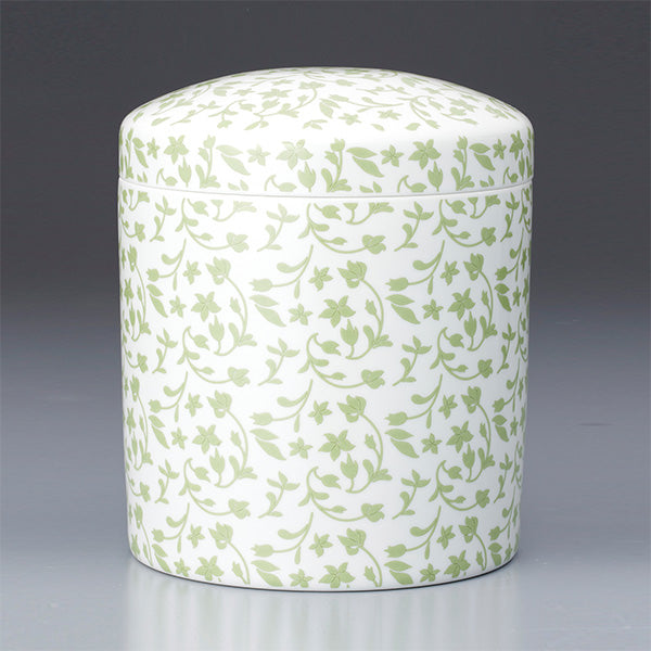 骨壷 ラーレ(ホワイト・グリーン) 5寸/6寸/7寸