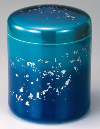 骨壷 九谷焼 九谷海 7寸