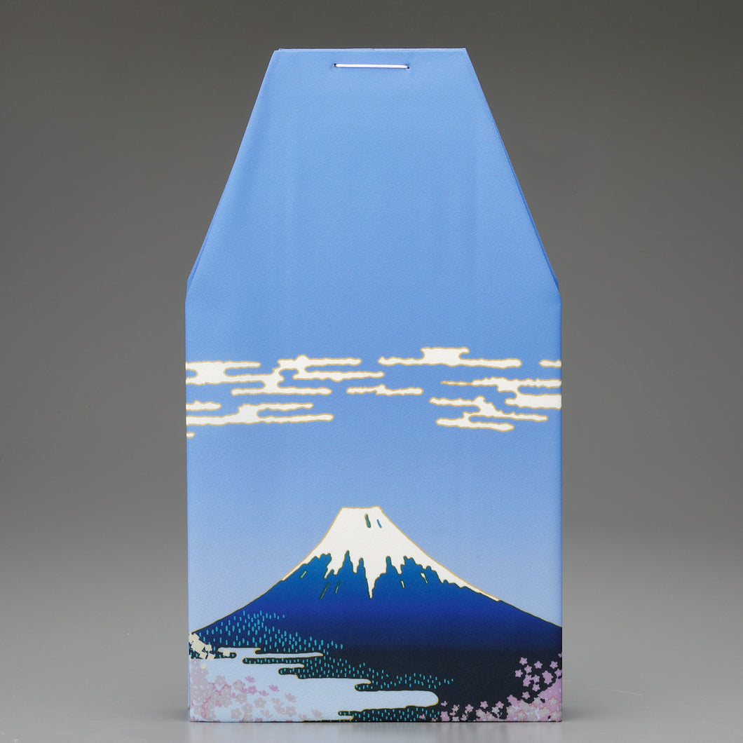桐箱用骨カバーのみ 【富士桜覆ブルー】 骨壷4寸用/5寸用/6寸用/7寸用