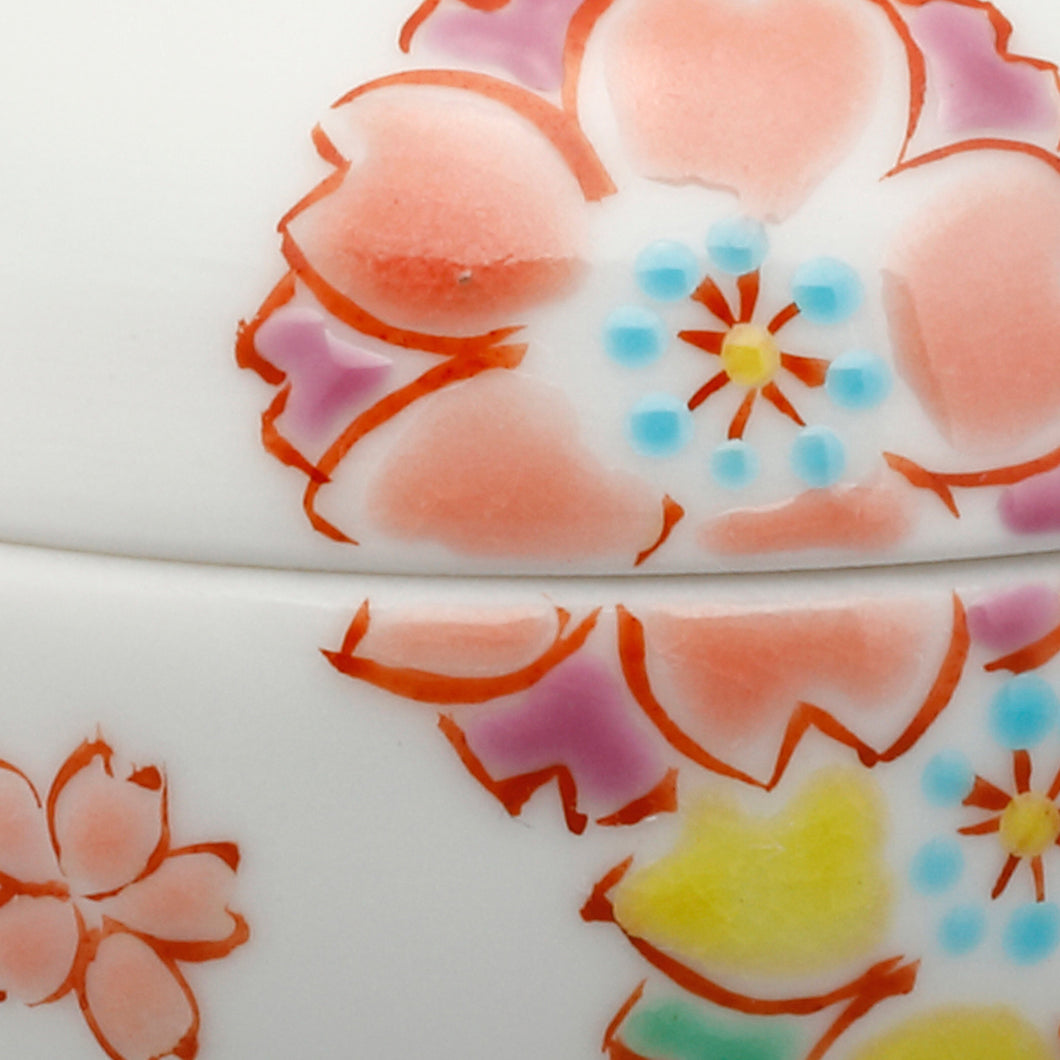 ミニ骨入 【ラ・ポーム】はなの詩(内蓋・内袋巾着付)