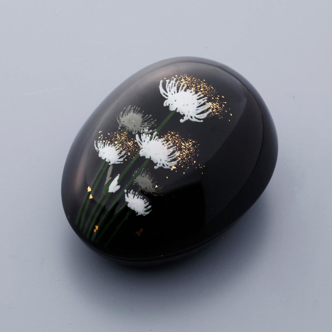 ミニ骨入 【想い出の宝石箱】シェル / 曼珠沙華(まんじゅしゃげ)(内袋巾着付)