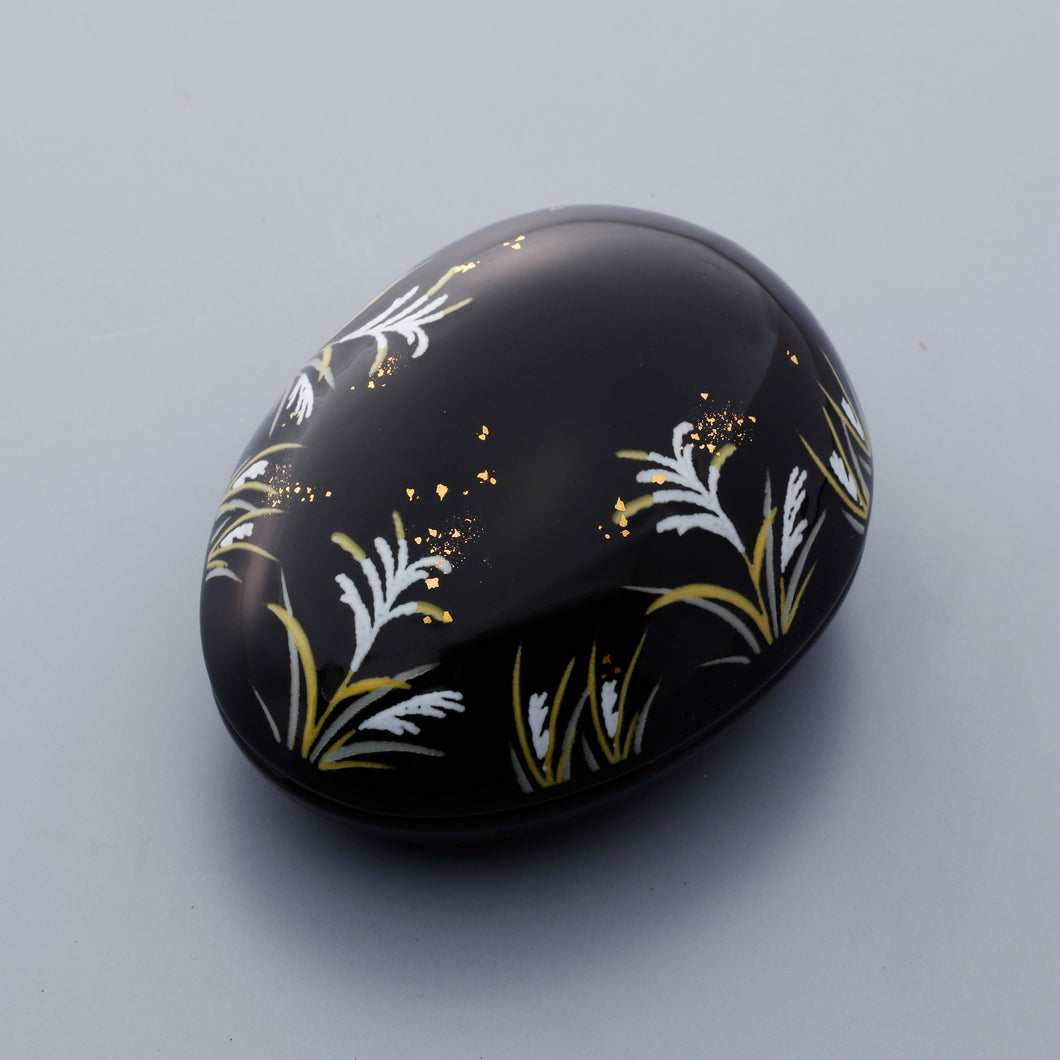 ミニ骨入 【想い出の宝石箱】シェル / すすき(内袋巾着付)