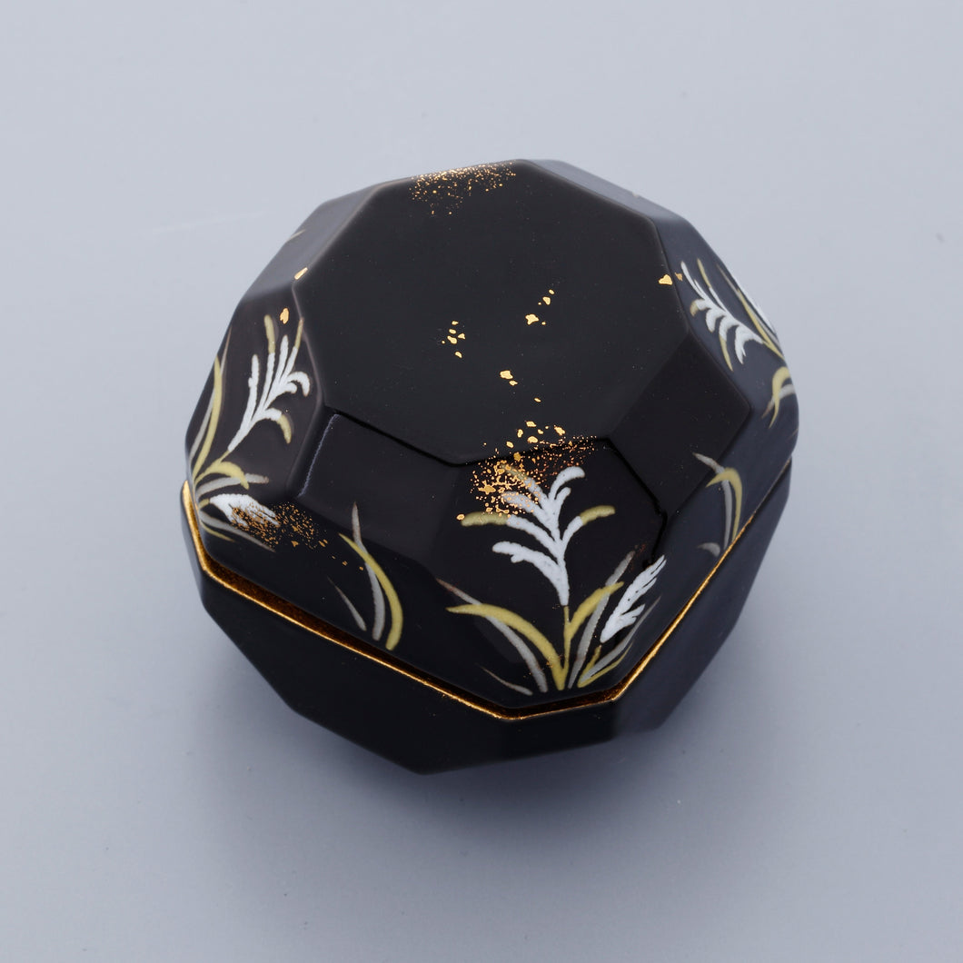 ミニ骨入 【想い出の宝石箱】シェル / すすき(内袋巾着付)