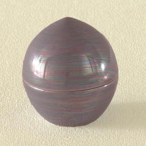 ミニ骨壷 虹珠(にじだま) 藤