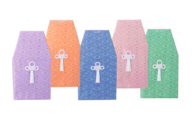 桐箱用骨カバーのみ ソネット覆 【色は5種類】 骨壷4寸用/5寸用/6寸用/7寸用