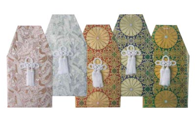 桐箱用骨カバーのみ 上金襴覆 【色は5種類】 骨壷4寸用/5寸用/6寸用/7寸用