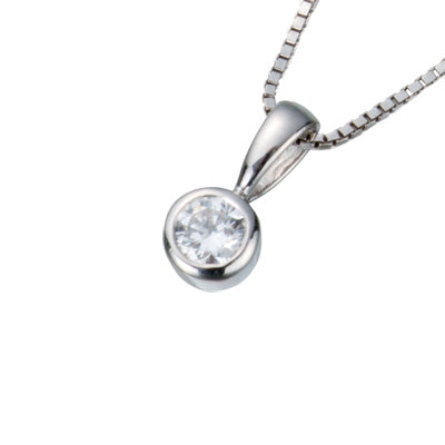 【ご遺骨から作るダイヤモンド0.25ct~(ダイヤ5色から選択)】ペンダントDP002プラチナ950
