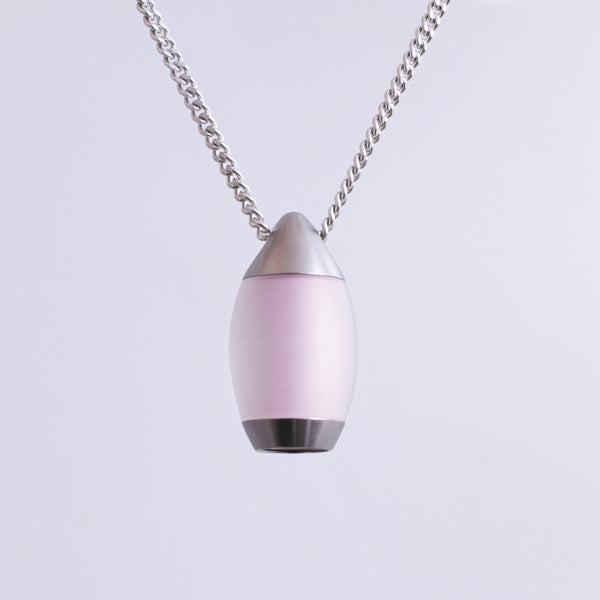 グリーフ遺骨ペンダント(自身封入タイプ)【ティア・ピンク】