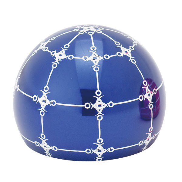 ミニ骨壷 ドーム型てのりミニ骨入【KANADE-奏-】ブルー