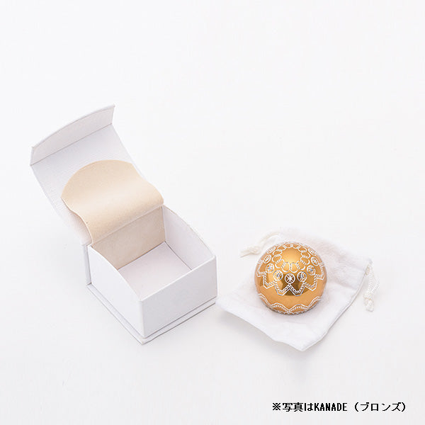 ミニ骨壷 ドーム型てのりミニ骨入【KANADE-奏-】ピンク