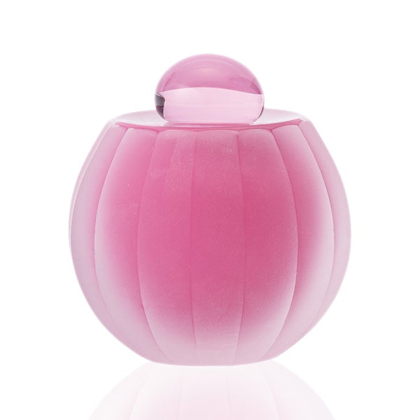 ミニ骨壷 ガラス製 ミニ骨入【AKARI-燈-】ピンク