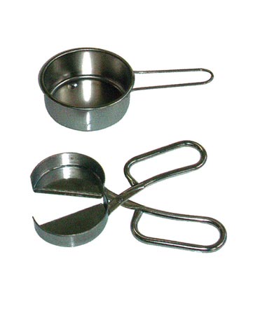 ※数量限定※寺院用芯切鋏【芯入受皿付】ステンレス製