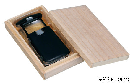 蒔絵ポケットルーペLEDライト付【富士山】(木箱入り)