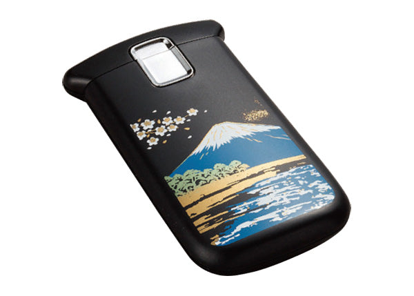 蒔絵ポケットルーペLEDライト付【富士山】(木箱入り)