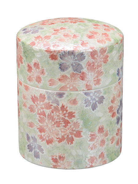 ミニ骨壷 遥風(はるかぜ) 有田焼 【なでしこ】桐箱入・巾着付