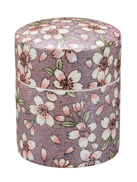 ミニ骨壷 遥風(はるかぜ) 有田焼 【桜ろまん】桐箱入・巾着付