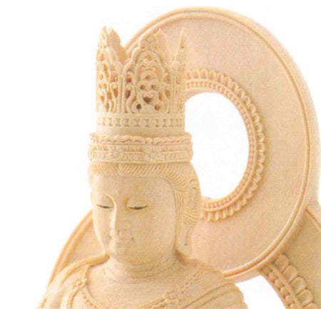 仏像 【The Latest-Butsuzo】本柘植 【大日】 増台付