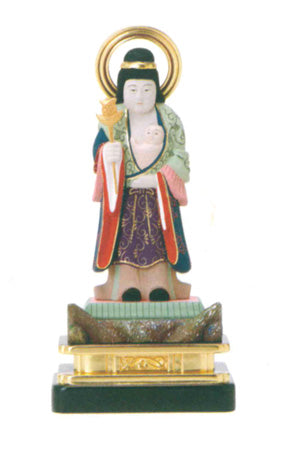 仏像 彩色 【子安鬼子母神】 3寸/3.5寸/4寸/4.5寸/5寸
