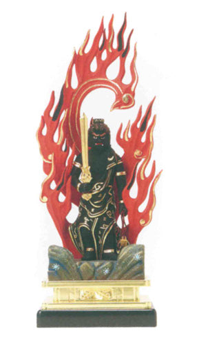 仏像 【不動明王】(木製彩色) 3寸/3.5寸/4寸/4.5寸/5寸