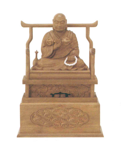 仏像 白檀 【弘法大師】 2寸/2.5寸