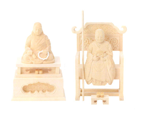 仏像 総白木 【花園・無相】 2寸/2.5寸/3寸