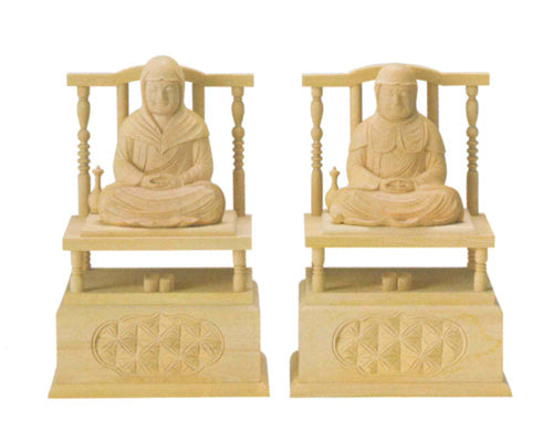 仏像 本柘植 【天台・伝教】 2寸/2.5寸