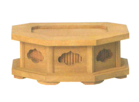 仏像台 檀木 八角仏像台 2寸用/2.5寸用/3寸用