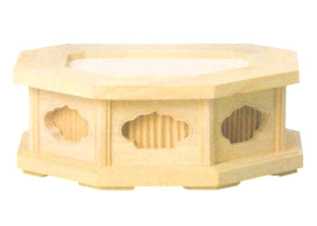 仏像台 八角仏像台 本柘植 2寸用/2.5寸用/3寸用