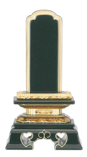 位牌 純面粉 勝美楼門 呂色 桐箱入り 3寸/3.5寸/4寸/4.5寸/5寸/5.5寸/6寸