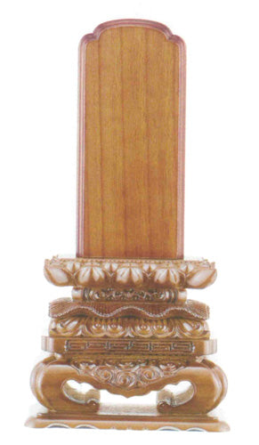 位牌 本ケヤキ 上等猫丸 4寸/5寸/5.5寸/6寸