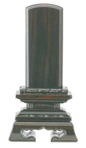 位牌 黒壇 呂色仕上 蓮付春日楼門 3.5寸/4寸/4.5寸/5寸/6寸