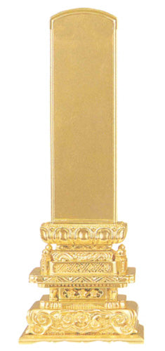 位牌 京形五重座 純総金 4寸/4.5寸/5寸/6寸/7寸/8寸