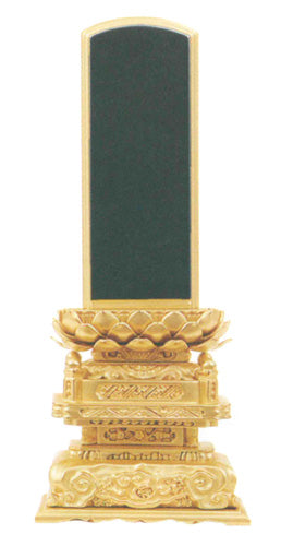 位牌 純三方粉 吹蓮華 京形五重座 4寸/4.5寸/5寸/6寸/25巾6