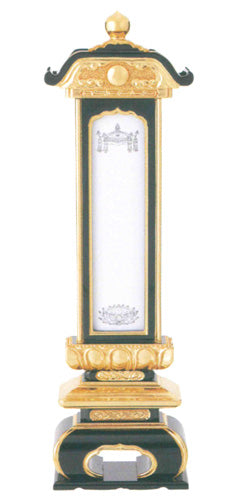 位牌 純面金 屋根付戒名位牌 9寸/10寸